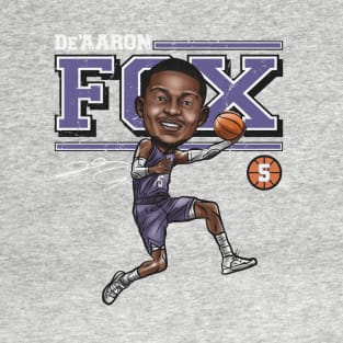 De'Aaron Fox Sacramento Cartoon T-Shirt